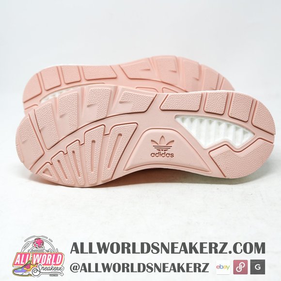 adidas Womens ZX 1K Boost Running, H69038 Pink White Fitness Jogging Training - Picture 6 of 16